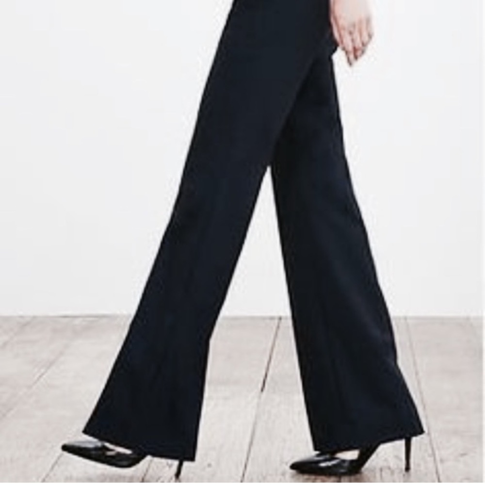NWT Banana Republic Martin Fit Flare, Black, 8